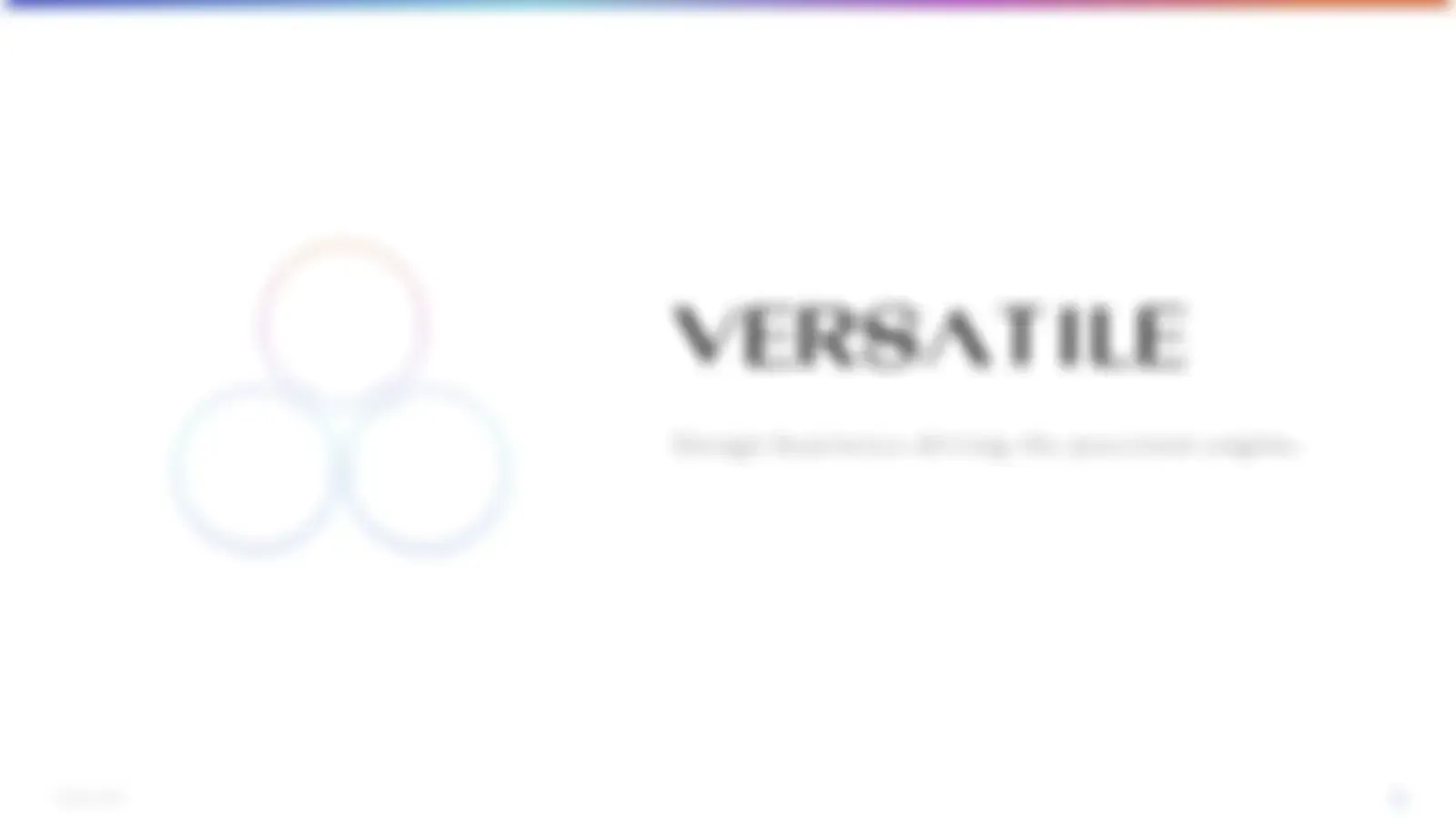 Versatile, the Velsera design system (screen blurred, under NDA)